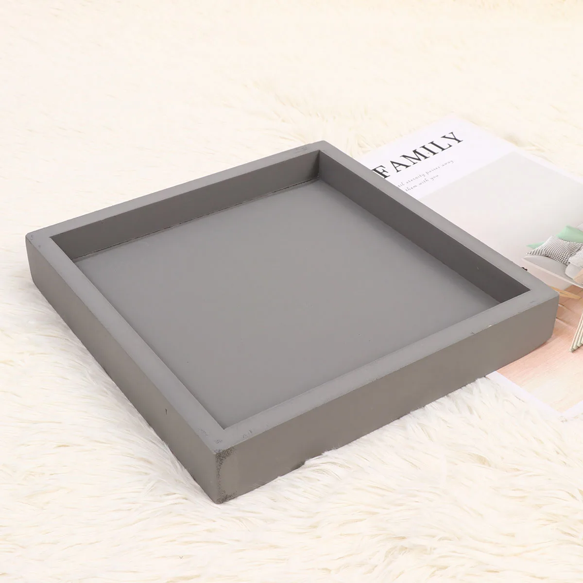 Concrete Imitation Cement Flower Pot Tray Indoor Plant Pots Square Serving Planter
Concrete Imitation Cement Flower Pot Tray Indoor Plant Pots Square Serving Planter