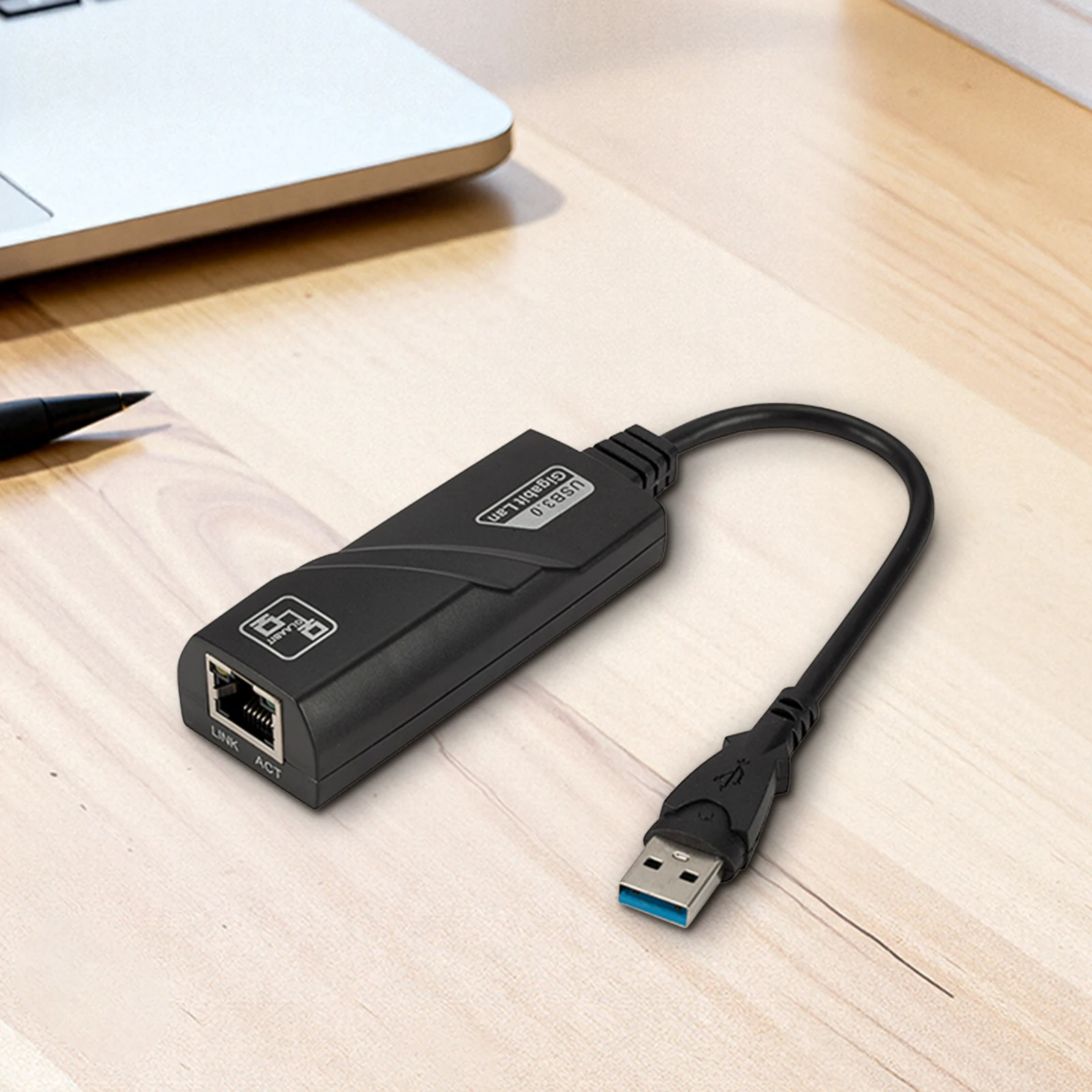 USB To RJ45 LAN Ethernet Network Adapter 10/100/1000Mbps Network Card USB 3.0 Wired Ethernet Converter for PC Macbook Laptop
USB To RJ45 LAN Ethernet Network Adapter 10/100/1000Mbps Network Card USB 3.0 Wired Ethernet Converter for PC Macbook Laptop