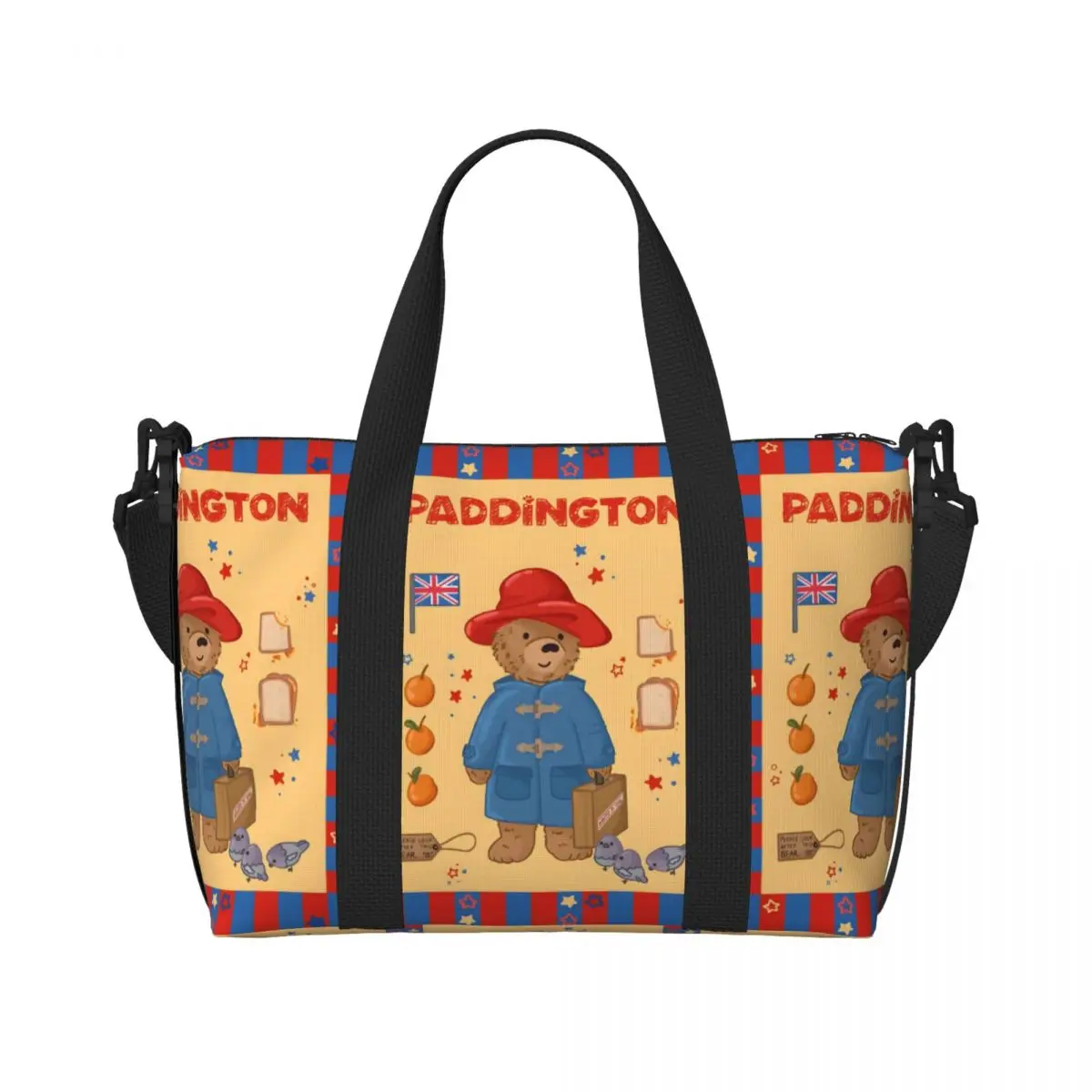 Большая милая большая сумка P-Paddingtons для женщин, дорожная сумка-шоппер с героями мультфильмов на плечо, пляжная дорожная сумка для спортзала
Большая милая большая сумка P-Paddingtons для женщин, дорожная сумка-шоппер с героями мультфильмов на плечо, пляжная дорожная сумка для спортзала