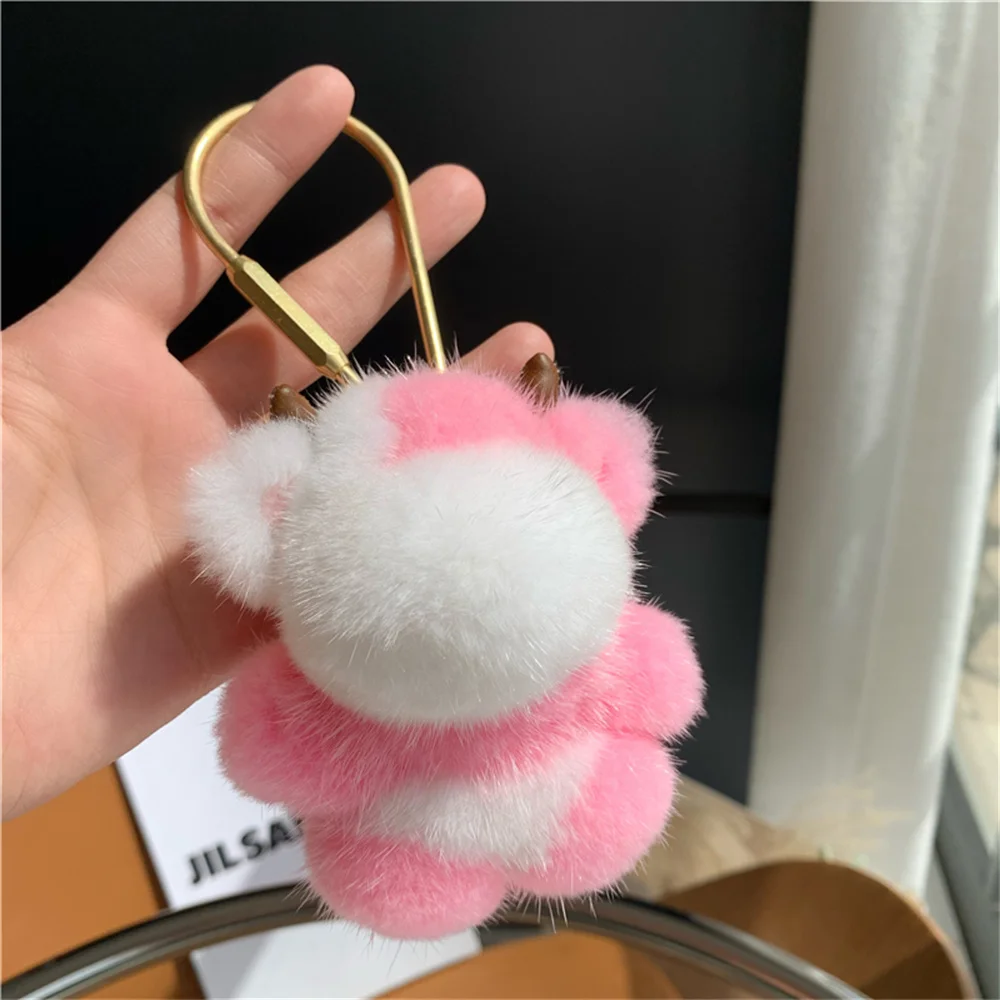 Plush Mink Calf Pendant Keychain Fur Woman Car Bag Key Chain Pendant Decoration Jewelry Bags Hangings Accessories Pendant Gifts
Plush Mink Calf Pendant Keychain Fur Woman Car Bag Key Chain Pendant Decoration Jewelry Bags Hangings Accessories Pendant Gifts
