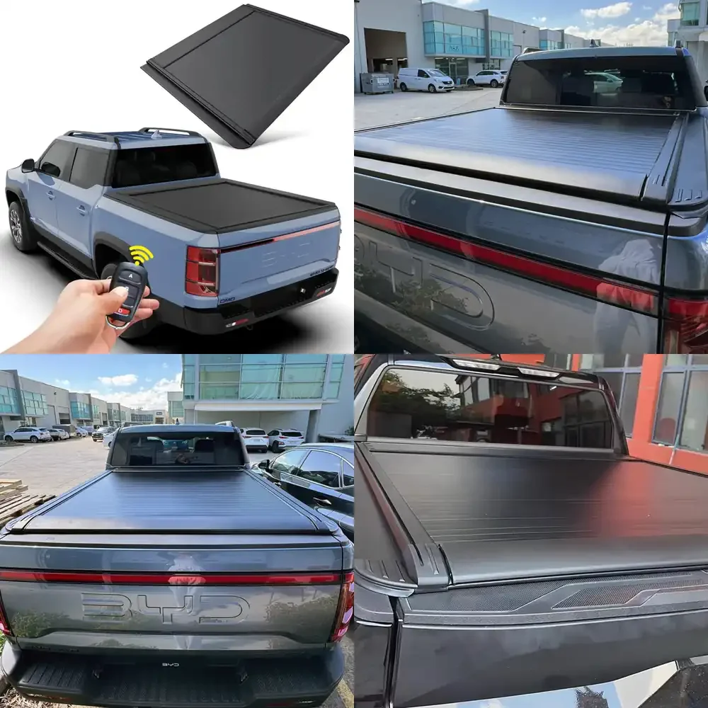 Электрическая роллетная крышка кузова из алюминиевого сплава для пикапа BYD Shark 6
Электрическая роллетная крышка кузова из алюминиевого сплава для пикапа BYD Shark 6