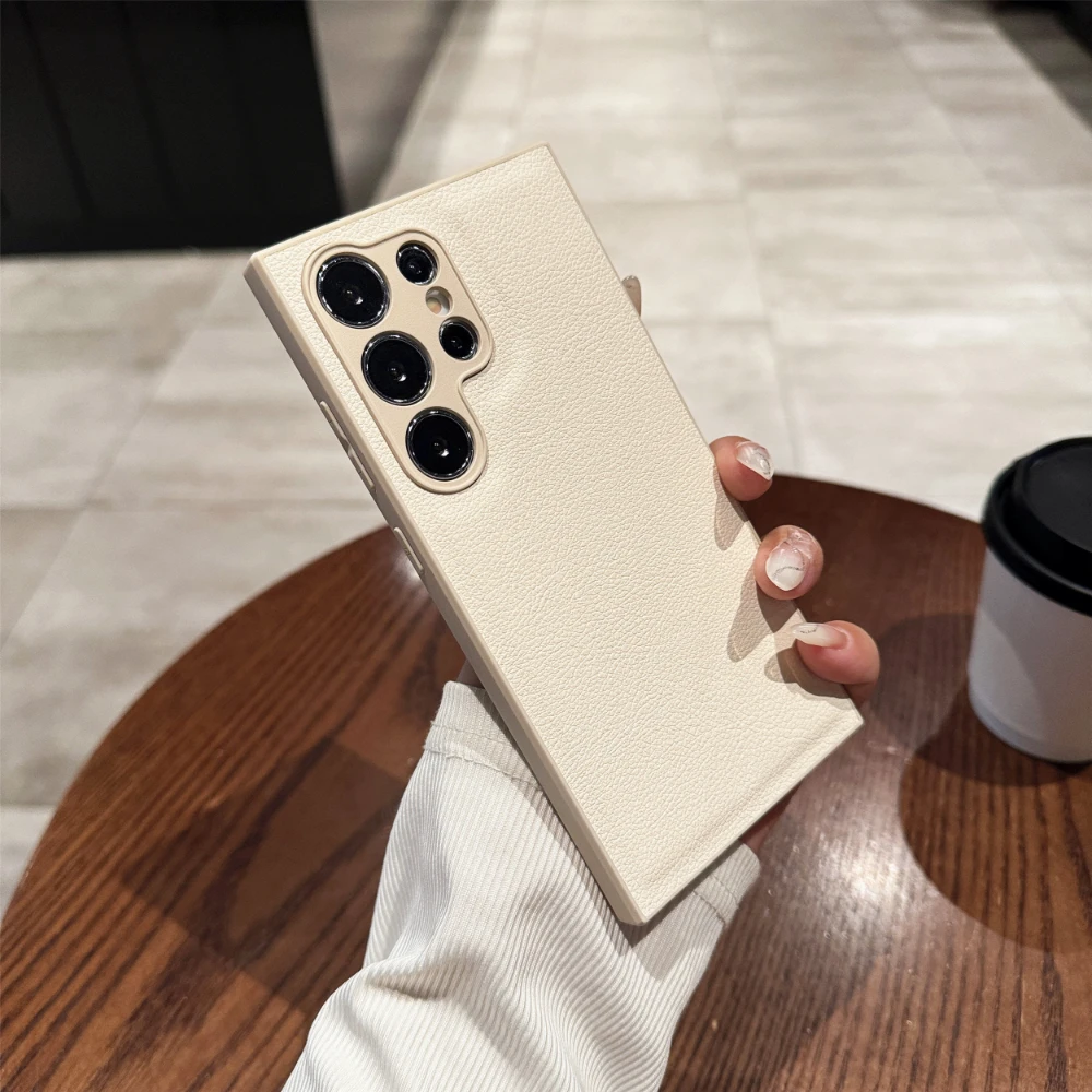 Litchi Pattern Cortex Case For Samsung Galaxy S25 S 24 23 26 22 21 Ultra Plus Shockproof Protection Solid Color Leather Cover
Litchi Pattern Cortex Case For Samsung Galaxy S25 S 24 23 26 22 21 Ultra Plus Shockproof Protection Solid Color Leather Cover