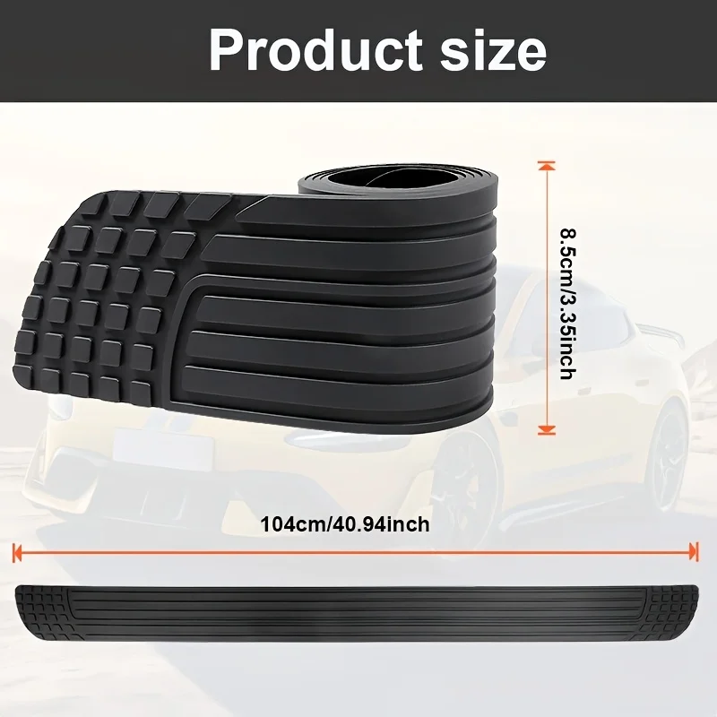 Door Sill Trunk Protector Bumper Edge Guard Strip Car Styling Anti Collision Tape Sticker Accessories For SUV Van 104*8.5cm
Door Sill Trunk Protector Bumper Edge Guard Strip Car Styling Anti Collision Tape Sticker Accessories For SUV Van 104*8.5cm
