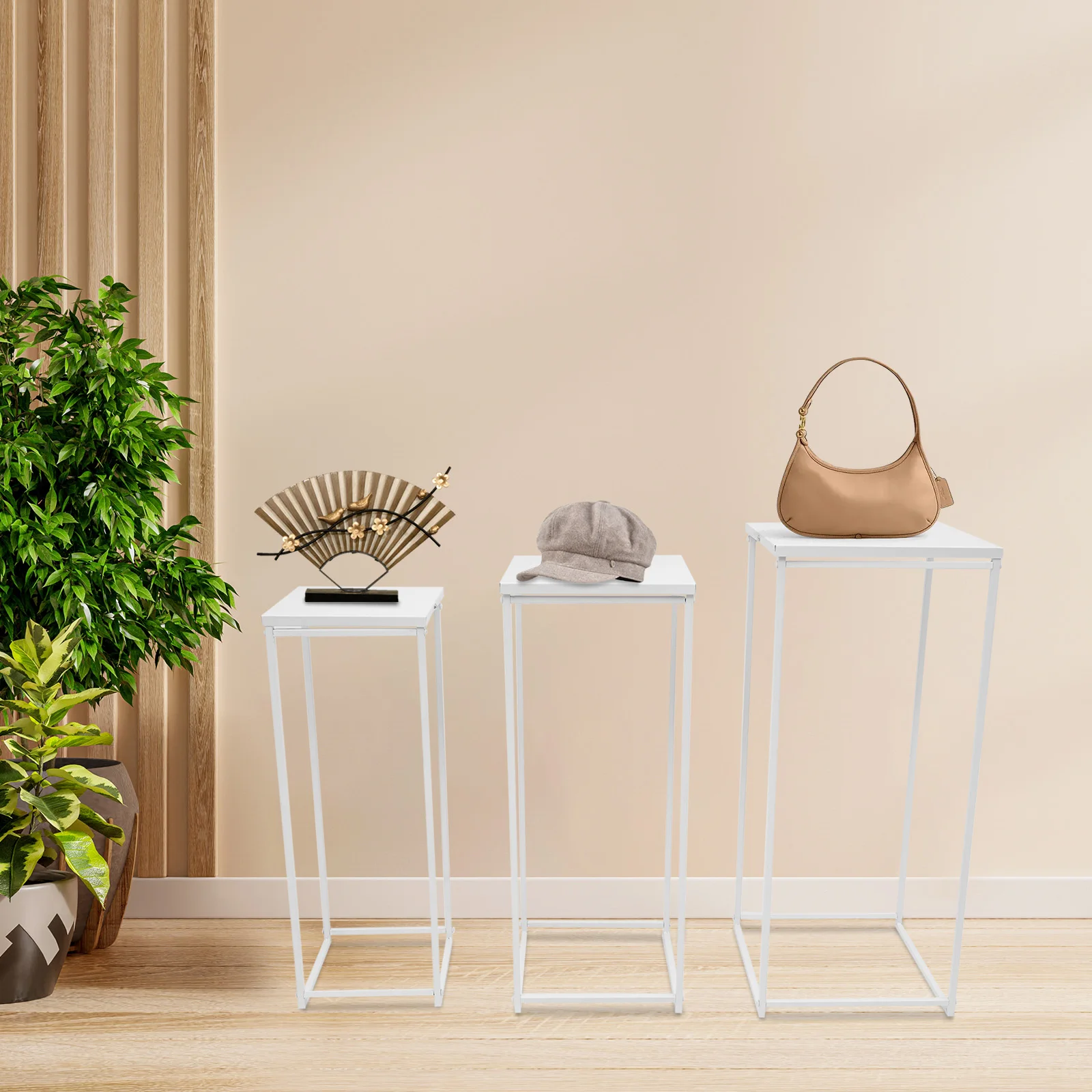 3PCS White Flower Metal Stand Wedding Column Stand Rectangular Geometric Flower Pot Rack for Decorating Occasions
3PCS White Flower Metal Stand Wedding Column Stand Rectangular Geometric Flower Pot Rack for Decorating Occasions