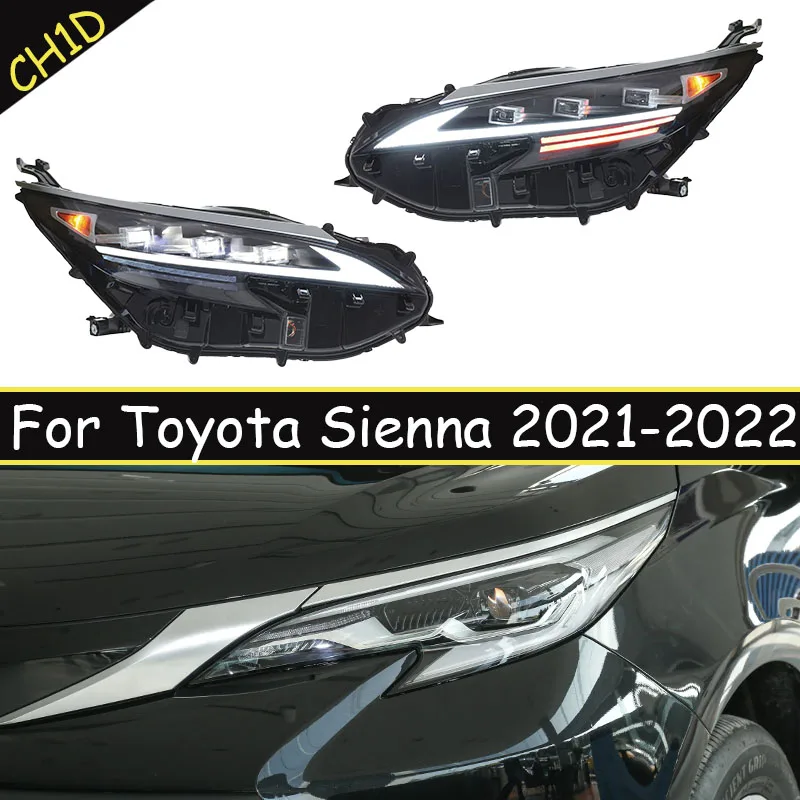 Toyota Auto Parts For Toyota Sienna 2021-2022 Headlights LED Turn Signal High Beam Angel Eye Projector Lens Near light low beam
Toyota Auto Parts For Toyota Sienna 2021-2022 Headlights LED Turn Signal High Beam Angel Eye Projector Lens Near light low beam