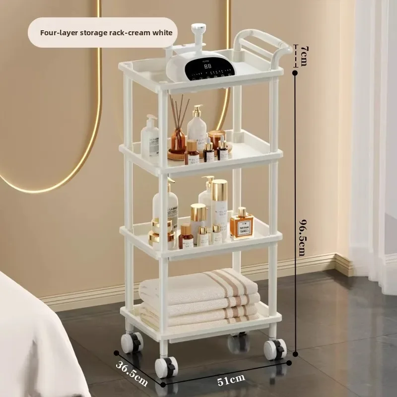Exquisite Storage rack Shelf Floor-to-ceiling multi-layer wheeled snack cart
Exquisite Storage rack Shelf Floor-to-ceiling multi-layer wheeled snack cart
