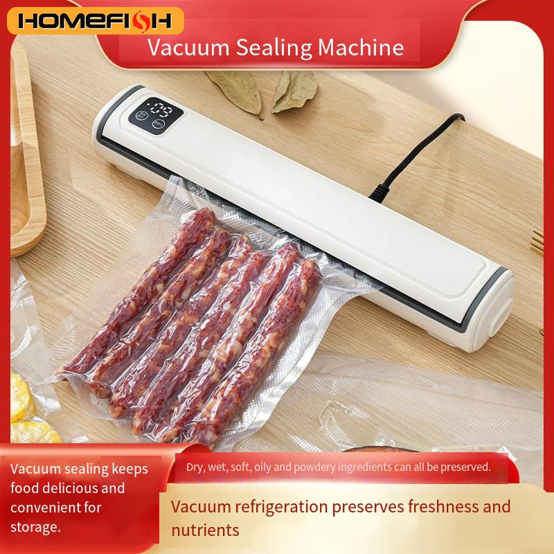 Portable Vacuum Packaging Machine Food Sealing Vacuum Sealer With Vacuum bags Dry/Wet Food Fresh Packaging Machine
Portable Vacuum Packaging Machine Food Sealing Vacuum Sealer With Vacuum bags Dry/Wet Food Fresh Packaging Machine
