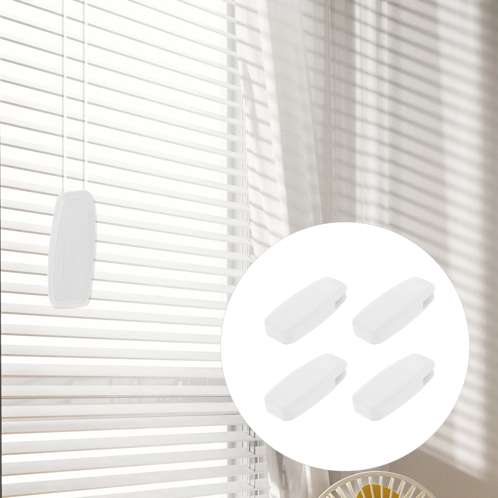 4 Pcs Curtain Handle Blind Cord Pulls Plastic Drops for Blinds Window Roller PVC Handles Vertical Shades Home Decor
4 Pcs Curtain Handle Blind Cord Pulls Plastic Drops for Blinds Window Roller PVC Handles Vertical Shades Home Decor