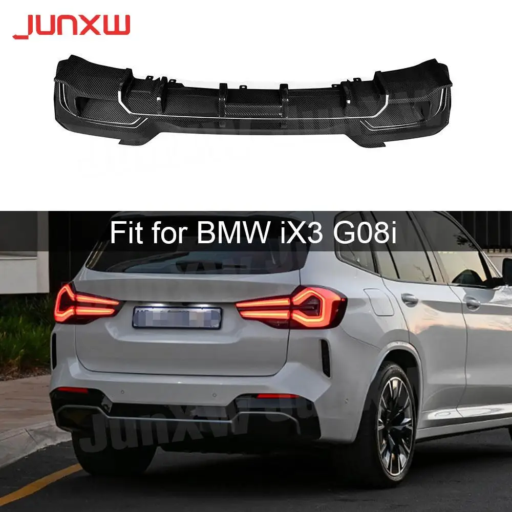 Carbon Fiber Rear Diffuser Splitter For BMW iX3 G08i 2022 4Door Bumper Bodykits Guard Spoiler FRP Car Exterior Decoration
Carbon Fiber Rear Diffuser Splitter For BMW iX3 G08i 2022 4Door Bumper Bodykits Guard Spoiler FRP Car Exterior Decoration