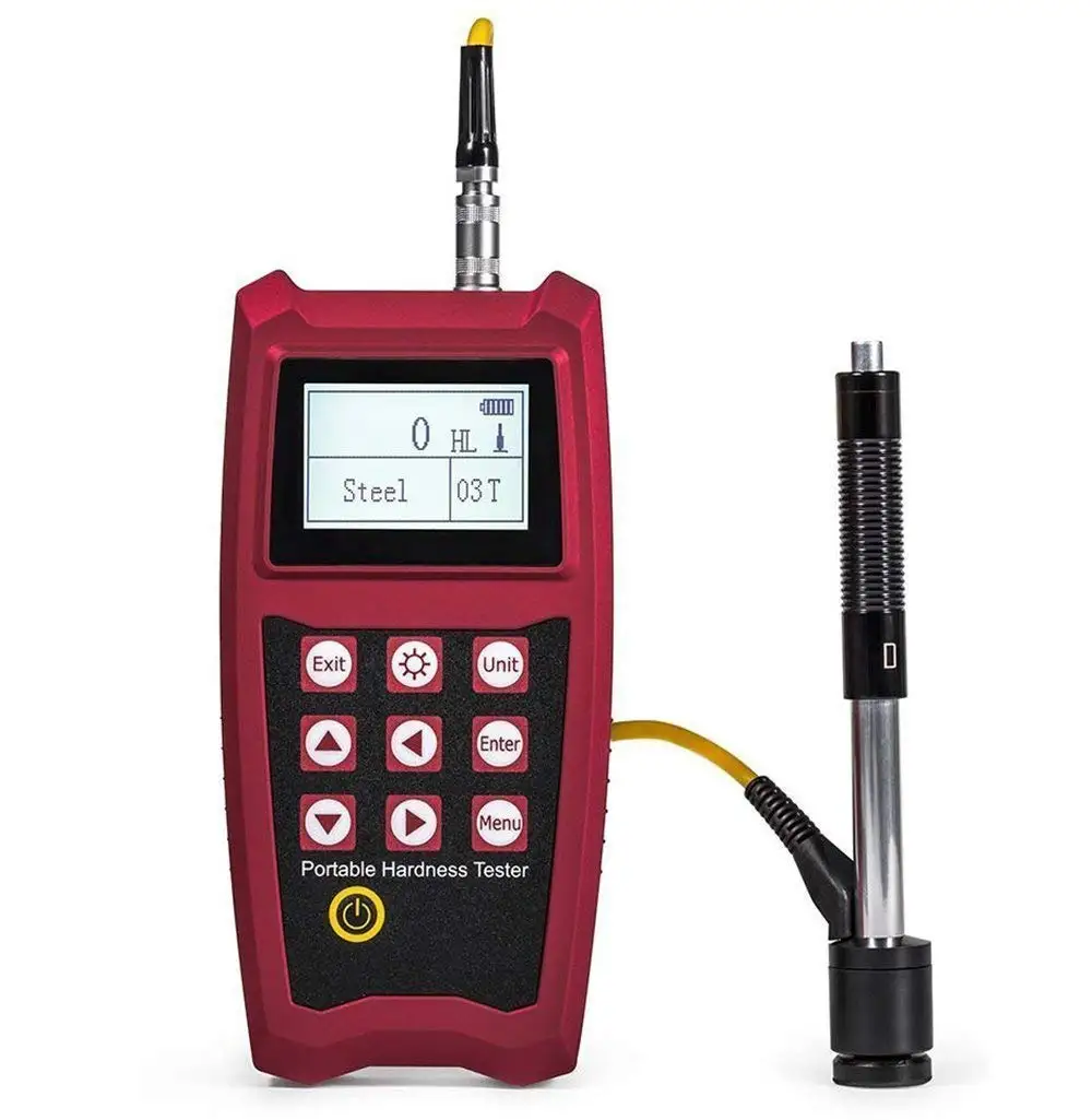 Metal Portable Hardness Tester Meter Digital Durometer Analyzer With 360 Measuring Direction Range (170-960)HLD
Metal Portable Hardness Tester Meter Digital Durometer Analyzer With 360 Measuring Direction Range (170-960)HLD