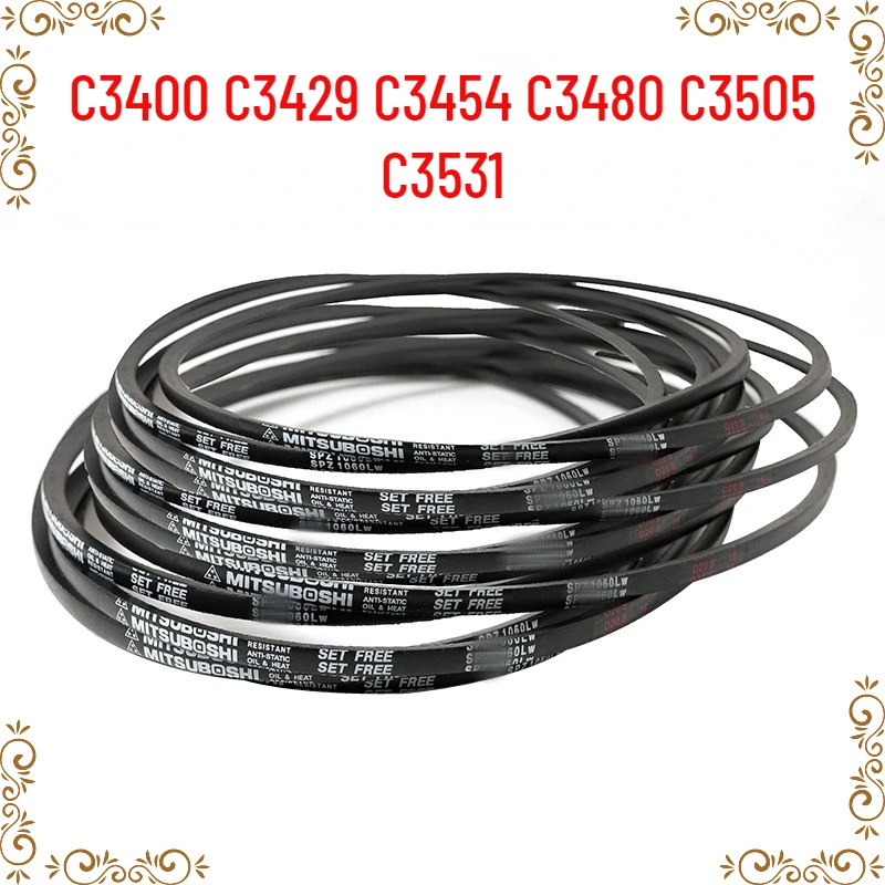 1PCS Japanese V-belt drive belt industrial belt C-belt C3400 C3429 C3454 C3480 C3505 C3531
1PCS Japanese V-belt drive belt industrial belt C-belt C3400 C3429 C3454 C3480 C3505 C3531