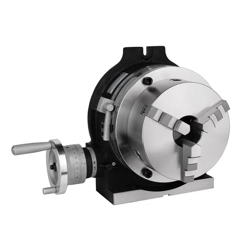 TSL300/ HV-12 Manual Rotary Table Dividing Head with 10" Three Jaw Chuck for Cnc Drilling Milling Lathe Engraving Machine
TSL300/ HV-12 Manual Rotary Table Dividing Head with 10" Three Jaw Chuck for Cnc Drilling Milling Lathe Engraving Machine