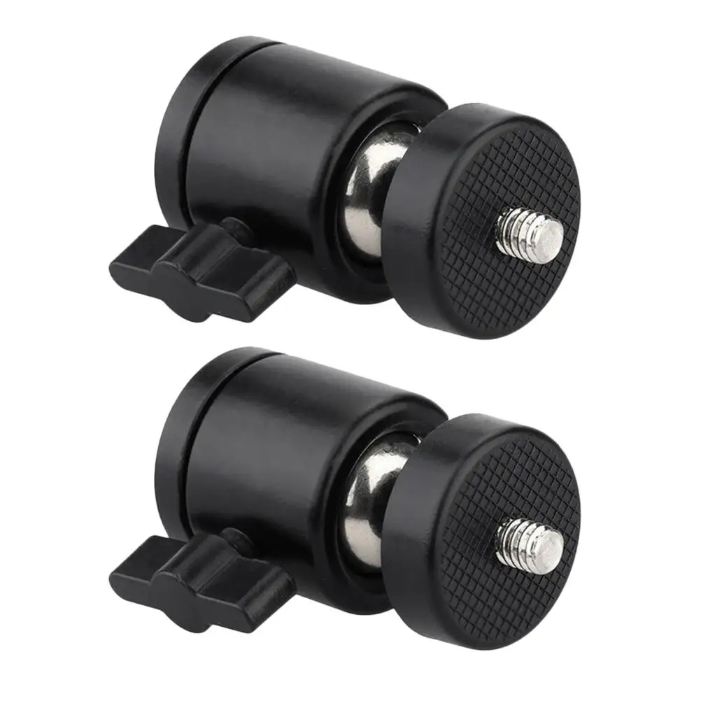 2Pcs Head Tripod Mount Hot Shoe Adapter for Camera Phone Light Ring Microphone Stand Swivel Lockable Wing Nut
2Pcs Head Tripod Mount Hot Shoe Adapter for Camera Phone Light Ring Microphone Stand Swivel Lockable Wing Nut