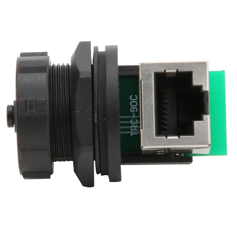 2 Pcs RJ45 Adapter RJ45-90° Post Board Double Socket Outdoor Waterproof Ethernet Coupler
2 Pcs RJ45 Adapter RJ45-90° Post Board Double Socket Outdoor Waterproof Ethernet Coupler