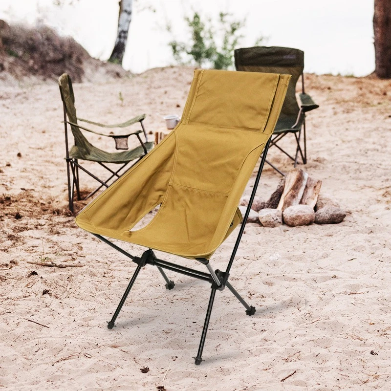 Outdoor Folding Chair Lightweight Portable Camping Chair for Fishing Moon Chair Beach Aluminum Alloy Easy Setup Folding Chair
Outdoor Folding Chair Lightweight Portable Camping Chair for Fishing Moon Chair Beach Aluminum Alloy Easy Setup Folding Chair