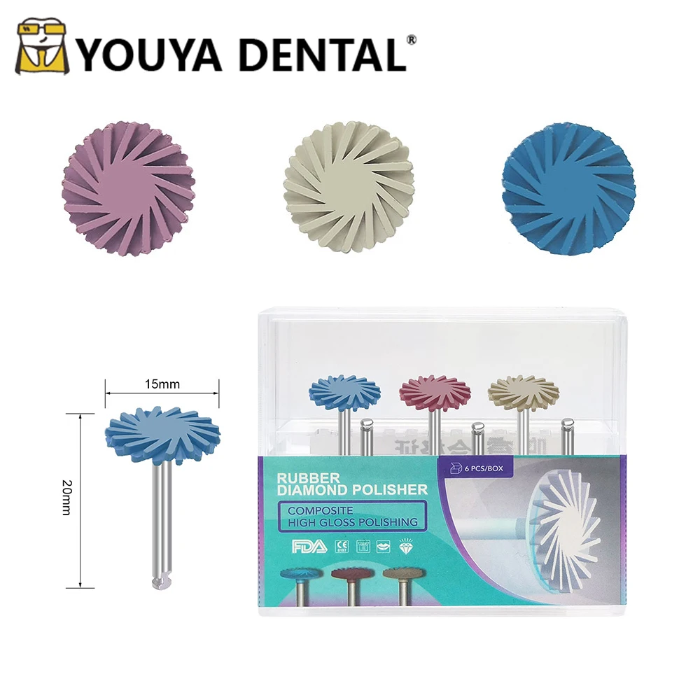 Dental Composite Polishing Diamond System RA Disc Rubber Diamond Polisher 14mm Wheel Kit Dentistry Material
Dental Composite Polishing Diamond System RA Disc Rubber Diamond Polisher 14mm Wheel Kit Dentistry Material