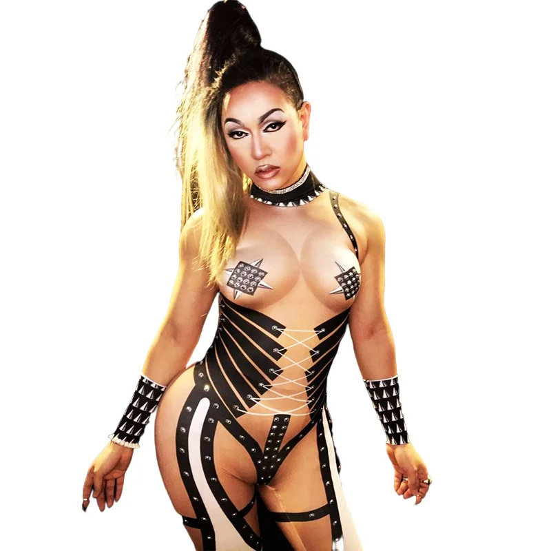 Sexy Mechanical tight-fitting Jumpsuit Men And Women With The Same Team Performances Show Costume Party Celebration Birthday
Sexy Mechanical tight-fitting Jumpsuit Men And Women With The Same Team Performances Show Costume Party Celebration Birthday