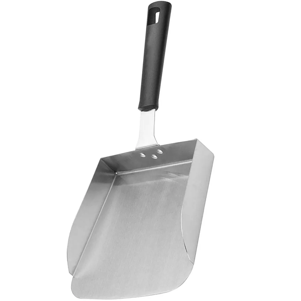 Food Scoop Stainless Steel Kitchen Griddle Scoop Wide Mouth Design Anti Rust Wear Resistant for French Fries Fried Chicken
Food Scoop Stainless Steel Kitchen Griddle Scoop Wide Mouth Design Anti Rust Wear Resistant for French Fries Fried Chicken