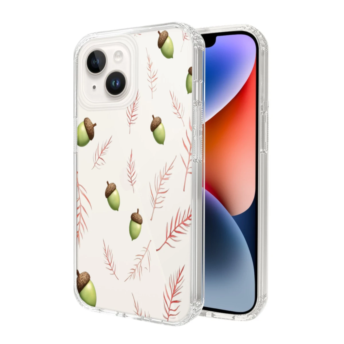 Acorn And Leaf Pattern, Phone Case For Iphone17 16 15 14 13 12 11 Pro Max 12 13 Mini Xs Xr X 8 7 Plus, Shock Absorption And Scratch Resistance, Transparent Tpu Case | Nature Inspired Design
Acorn And Leaf Pattern, Phone Case For Iphone17 16 15 14 13 12 11 Pro Max 12 13 Mini Xs Xr X 8 7 Plus, Shock Absorption And Scratch Resistance, Transparent Tpu Case | Nature Inspired Design