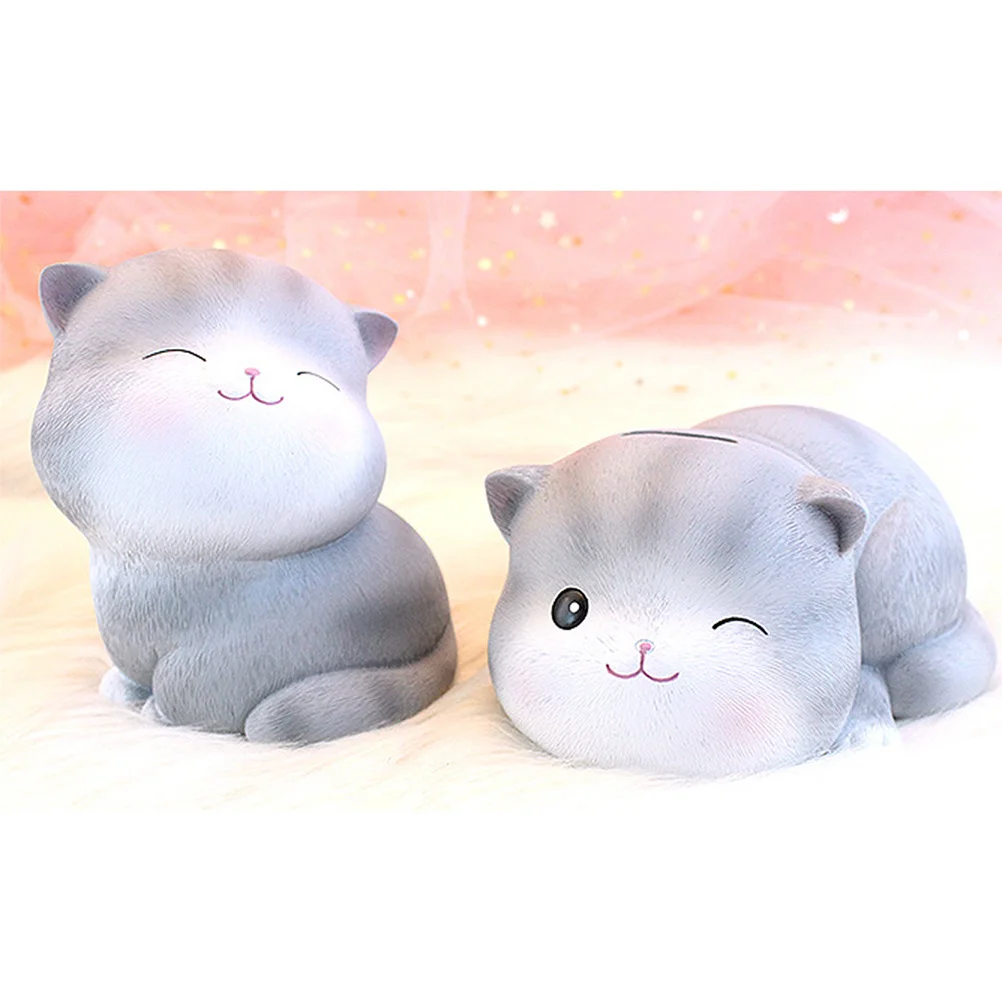 Cat Design Saving Pot Premium Resin Cartoon Coin Bank for Large Capacity Money Storage Home Office Desk Decor Birthday Gift
Cat Design Saving Pot Premium Resin Cartoon Coin Bank for Large Capacity Money Storage Home Office Desk Decor Birthday Gift