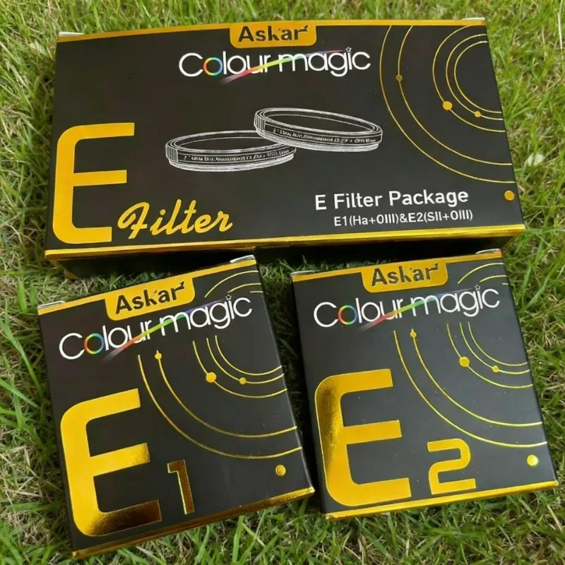Sharpstar ASKAR E1 Hα+OIII & E2 SⅡ+OIII Colour Magic Ultra E Filter Package Dual Narrowband Astronomical Filters Non Halo
Sharpstar ASKAR E1 Hα+OIII & E2 SⅡ+OIII Colour Magic Ultra E Filter Package Dual Narrowband Astronomical Filters Non Halo