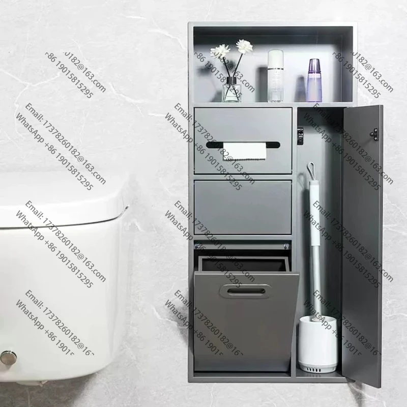 304 stainless steel toilet niche embedded trash can tissue box niche bathroom rack customization
304 stainless steel toilet niche embedded trash can tissue box niche bathroom rack customization