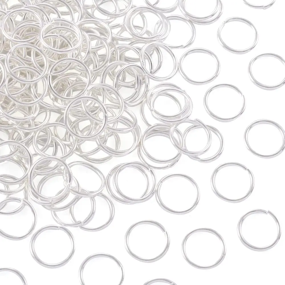 Craftdady Silver Color Split Open Jump Rings Stainless Steel Round O Ring Connector for DIY Jewelry Charms Keychain Making 3-8mm
Craftdady Silver Color Split Open Jump Rings Stainless Steel Round O Ring Connector for DIY Jewelry Charms Keychain Making 3-8mm
