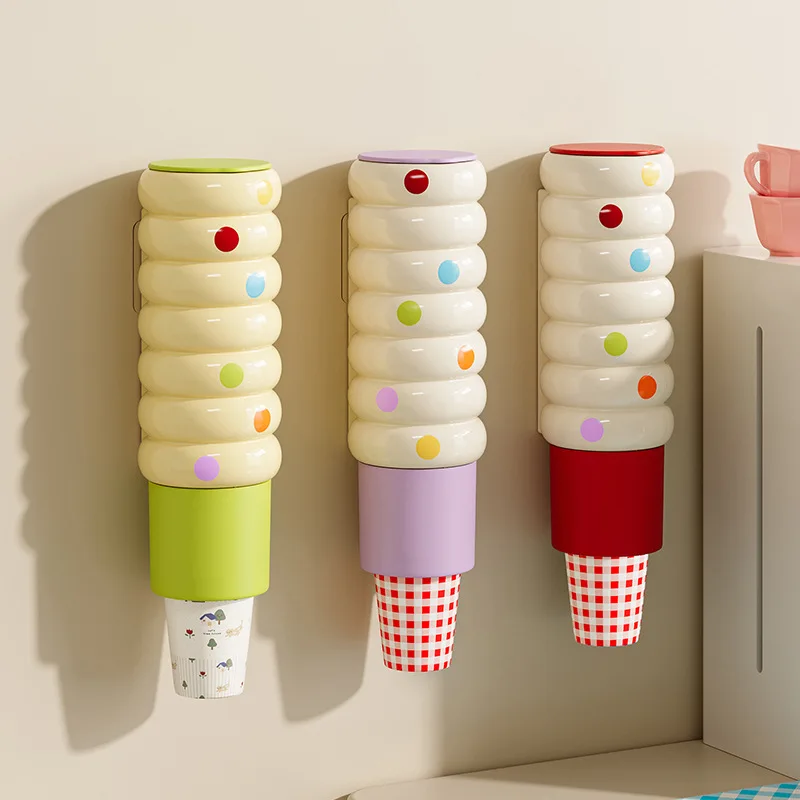 LTT household cup picker, wall-mounted water cup storage rack, non-punching dust-proof paper cup holder
LTT household cup picker, wall-mounted water cup storage rack, non-punching dust-proof paper cup holder