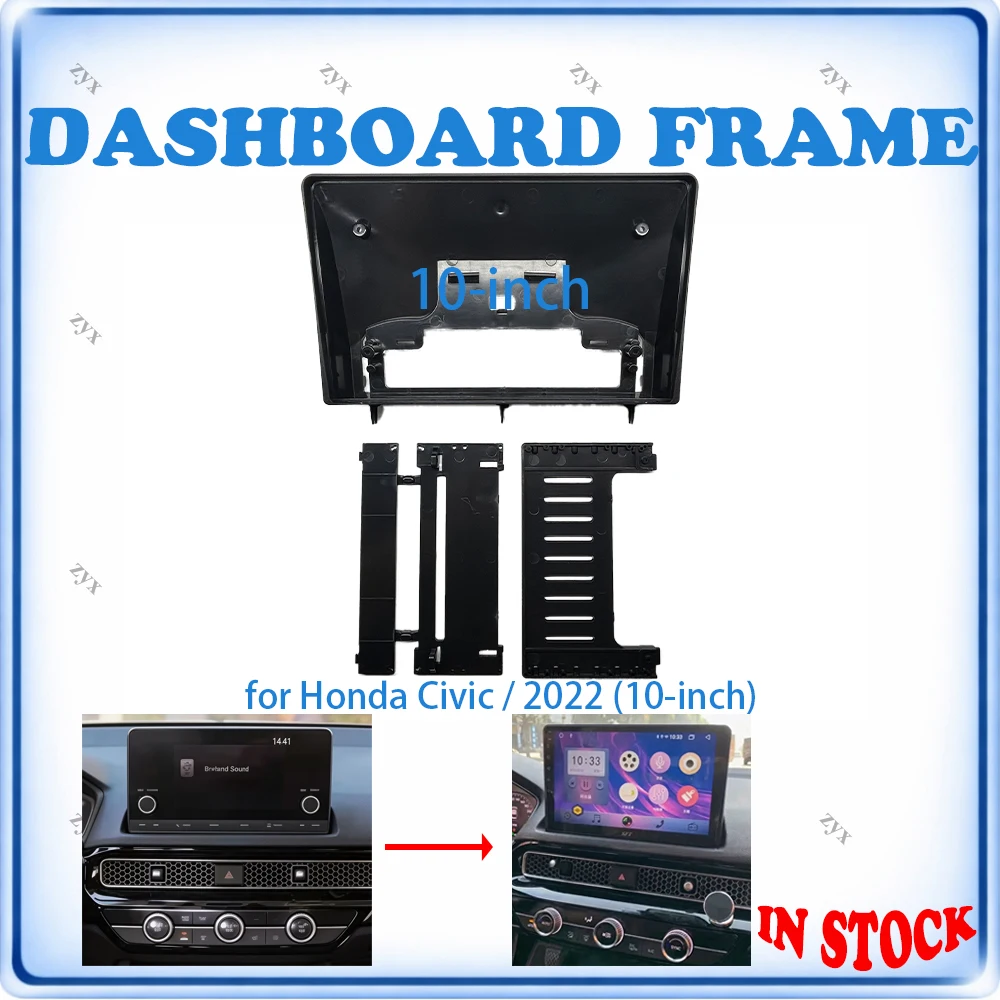 Car Radio Fascia Frame For Honda Civic 2022 10 inch With Canbus Decoder & Wiring Harness Car Accessories Plug & Play
Car Radio Fascia Frame For Honda Civic 2022 10 inch With Canbus Decoder & Wiring Harness Car Accessories Plug & Play