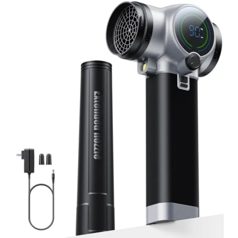 Электрическая воздуходувка для листьев, беспроводная, 900 000 об/мин, с удлиненным соплом, легкая, портативная конструкция, регулируемая скорость ветра, включая режим Turbo
Электрическая воздуходувка для листьев, беспроводная, 900 000 об/мин, с удлиненным соплом, легкая, портативная конструкция, регулируемая скорость ветра, включая режим Turbo