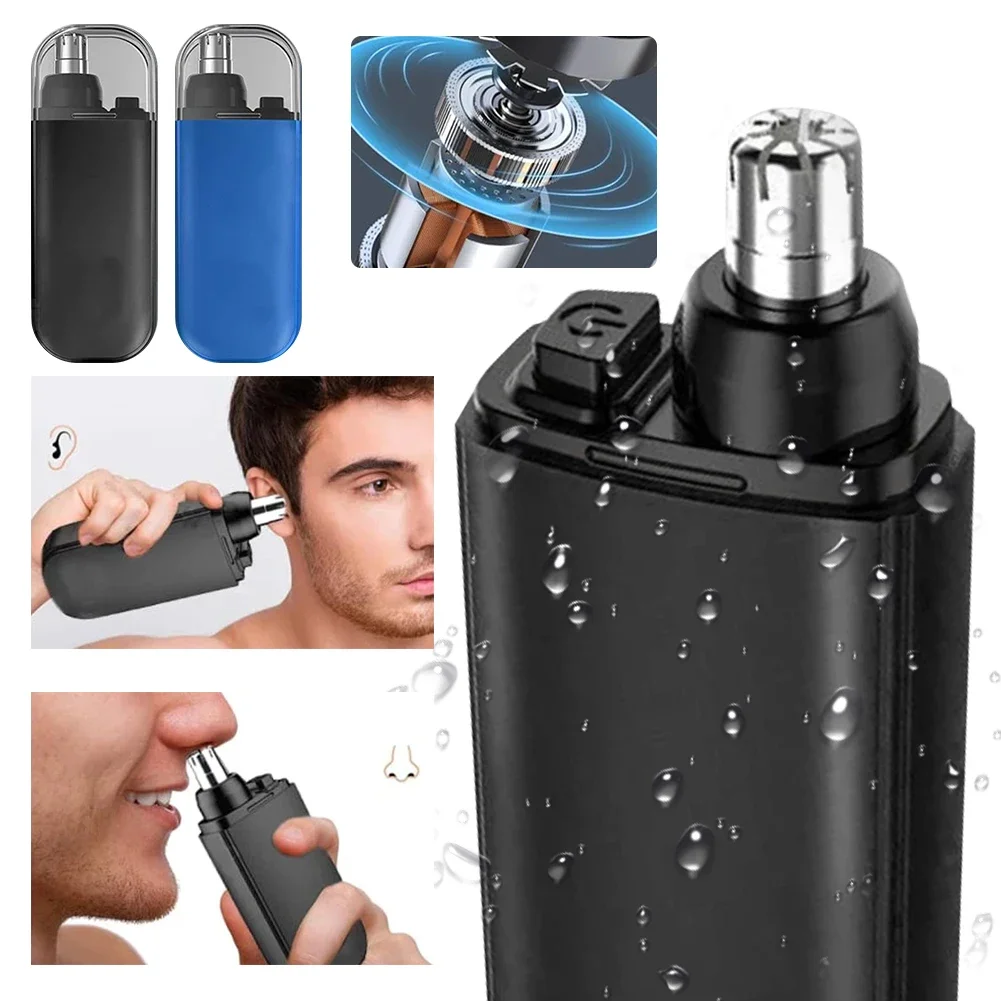 Electric Painless Nose Hair Clipper 7000 RPM Professional Nose Trimmer Dual-Edge Blades Hair Trimmer for Face Care
Electric Painless Nose Hair Clipper 7000 RPM Professional Nose Trimmer Dual-Edge Blades Hair Trimmer for Face Care