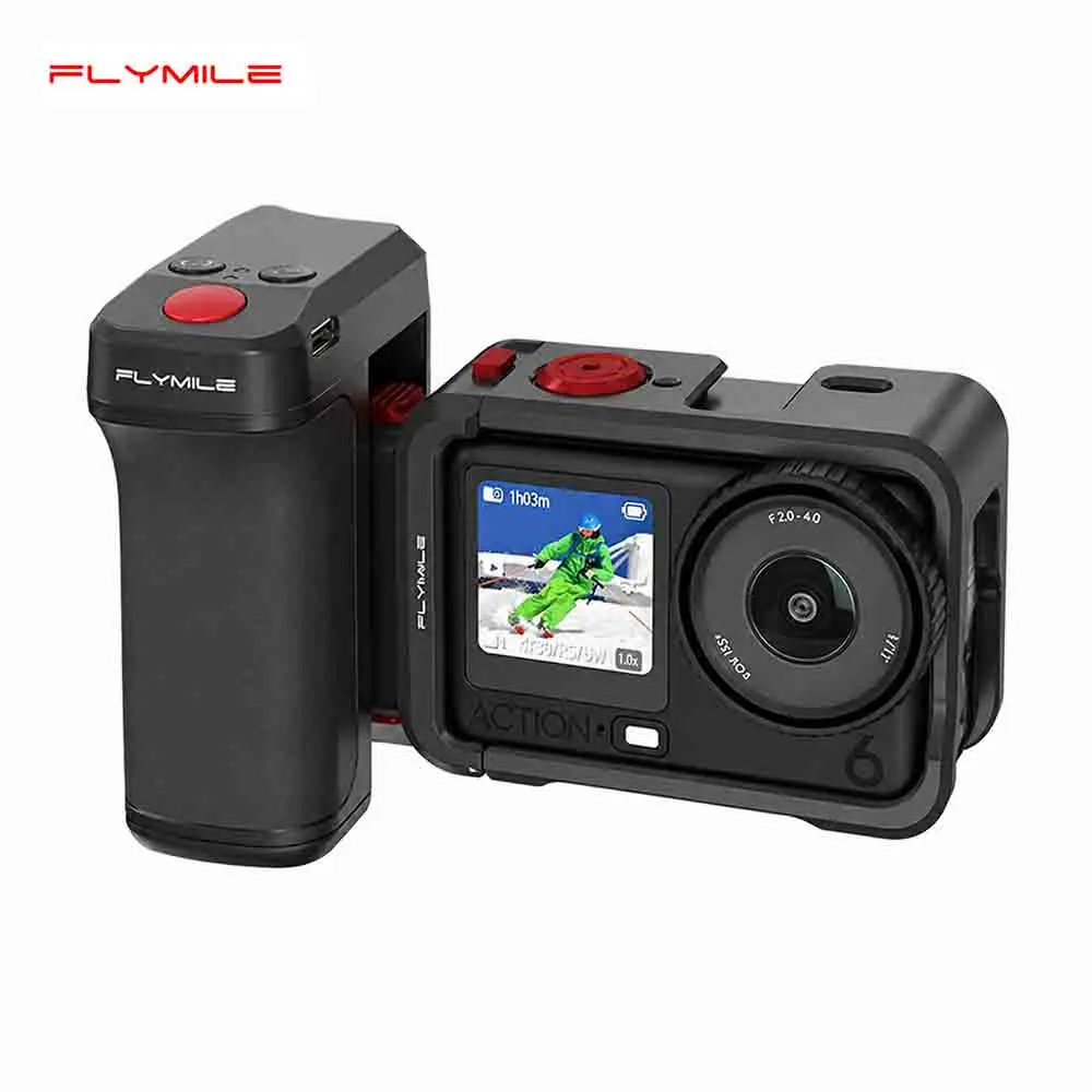 Flymile Bluetooth Handle Grip Kit for DJI Action 6 Accessorie Metal Cage Street Photography Grip Expansion Protective Case
Flymile Bluetooth Handle Grip Kit for DJI Action 6 Accessorie Metal Cage Street Photography Grip Expansion Protective Case