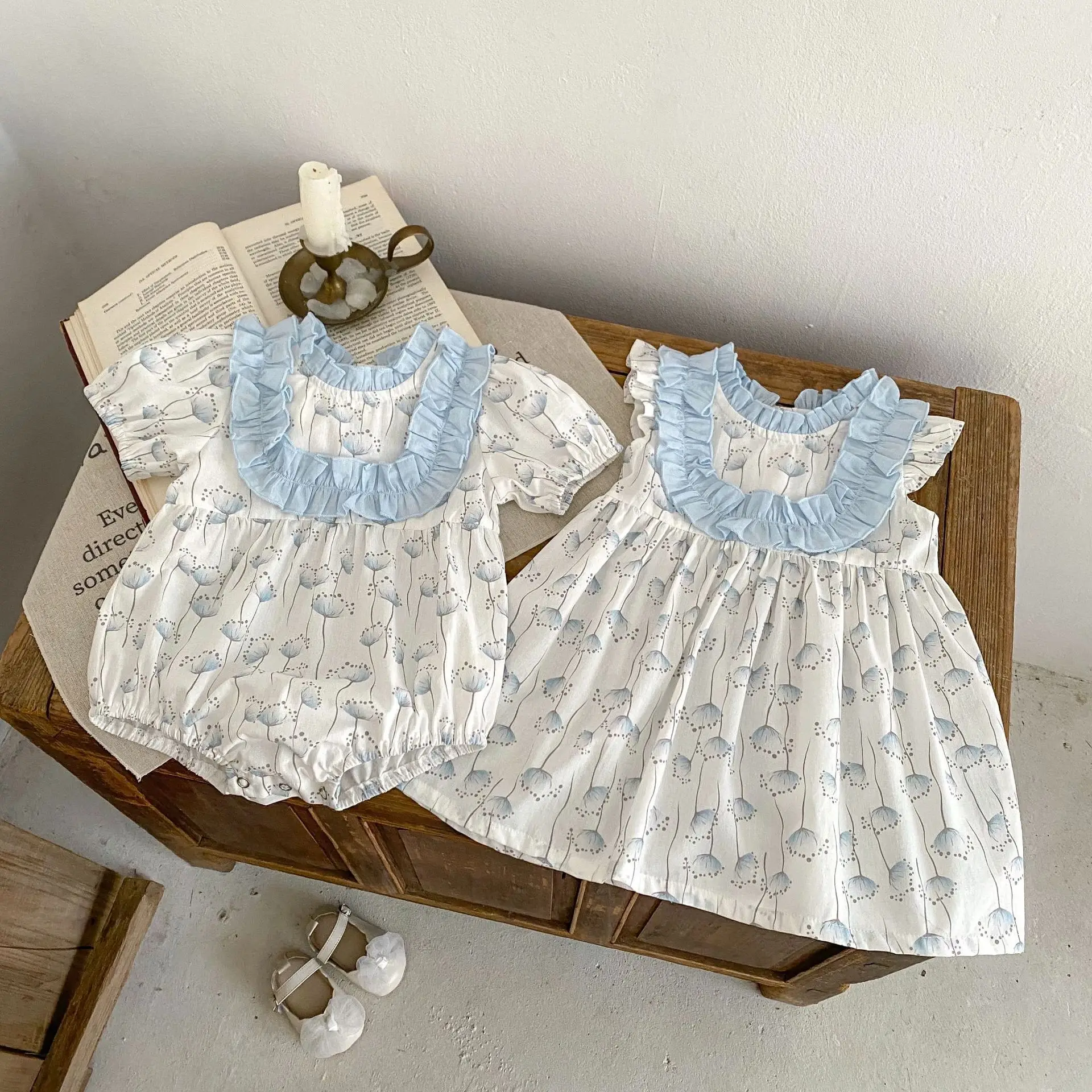 Rompers Summer Baby Printing Jumpsuits Clothes 2024 Baby Clothing Round Collar Simple Fashion Lovely Cotton Loose
Rompers Summer Baby Printing Jumpsuits Clothes 2024 Baby Clothing Round Collar Simple Fashion Lovely Cotton Loose