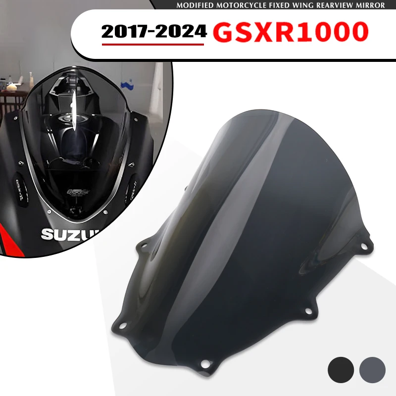 Windscreen For Suzuki GSXR1000R GSXR1000 GSX-R GSXR 1000 K17 L7 2017-2024 Motorcycle Screen Windshield Fairing Wind Deflectors
Windscreen For Suzuki GSXR1000R GSXR1000 GSX-R GSXR 1000 K17 L7 2017-2024 Motorcycle Screen Windshield Fairing Wind Deflectors