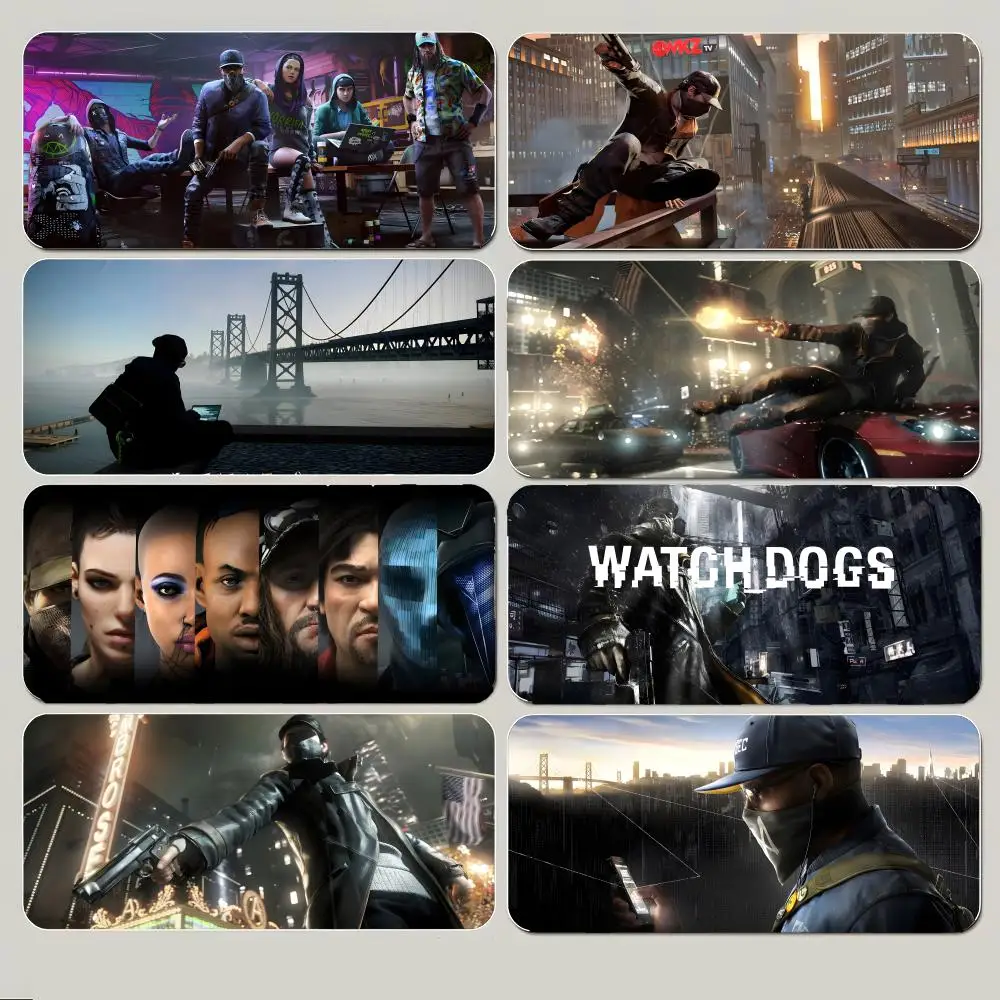 Cool Tech Game W-Watch Dogs Mouse Pad Large Gaming Mousepad with Thick Stitched Edge Non-Slip Desk Mat
Cool Tech Game W-Watch Dogs Mouse Pad Large Gaming Mousepad with Thick Stitched Edge Non-Slip Desk Mat