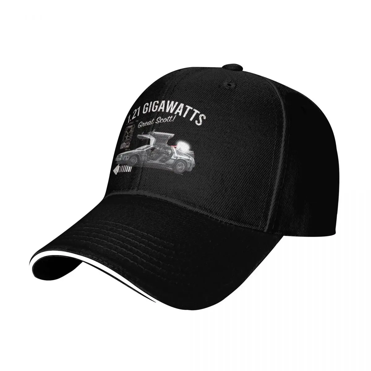 Back to the Future 1.21 Gigawatts DeLorean Car ( UCS LLC and Amblin) Baseball Cap black Streetwear Women's Beach Visor Men's
Back to the Future 1.21 Gigawatts DeLorean Car ( UCS LLC and Amblin) Baseball Cap black Streetwear Women's Beach Visor Men's