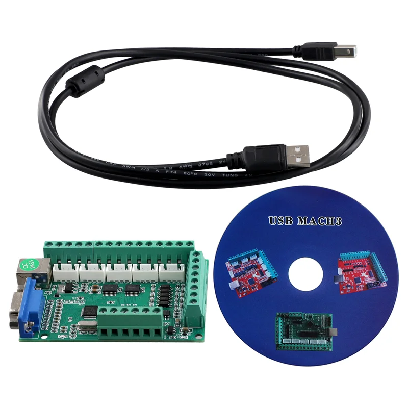 [B17B!】 Mach3 V3.25 USB Driver Motion Controller 5 Axis CNC Board Z Tool Setter For CNC Router Cutting Engraving Milling Machine
[B17B!】 Mach3 V3.25 USB Driver Motion Controller 5 Axis CNC Board Z Tool Setter For CNC Router Cutting Engraving Milling Machine