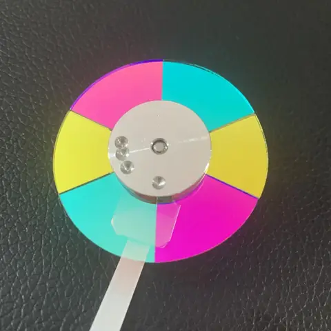 Zr w1070 farbrad brandneues original dlp projektor farb rad für th1070 w1070 rad farb durchmesser 44mm für benq projektoren