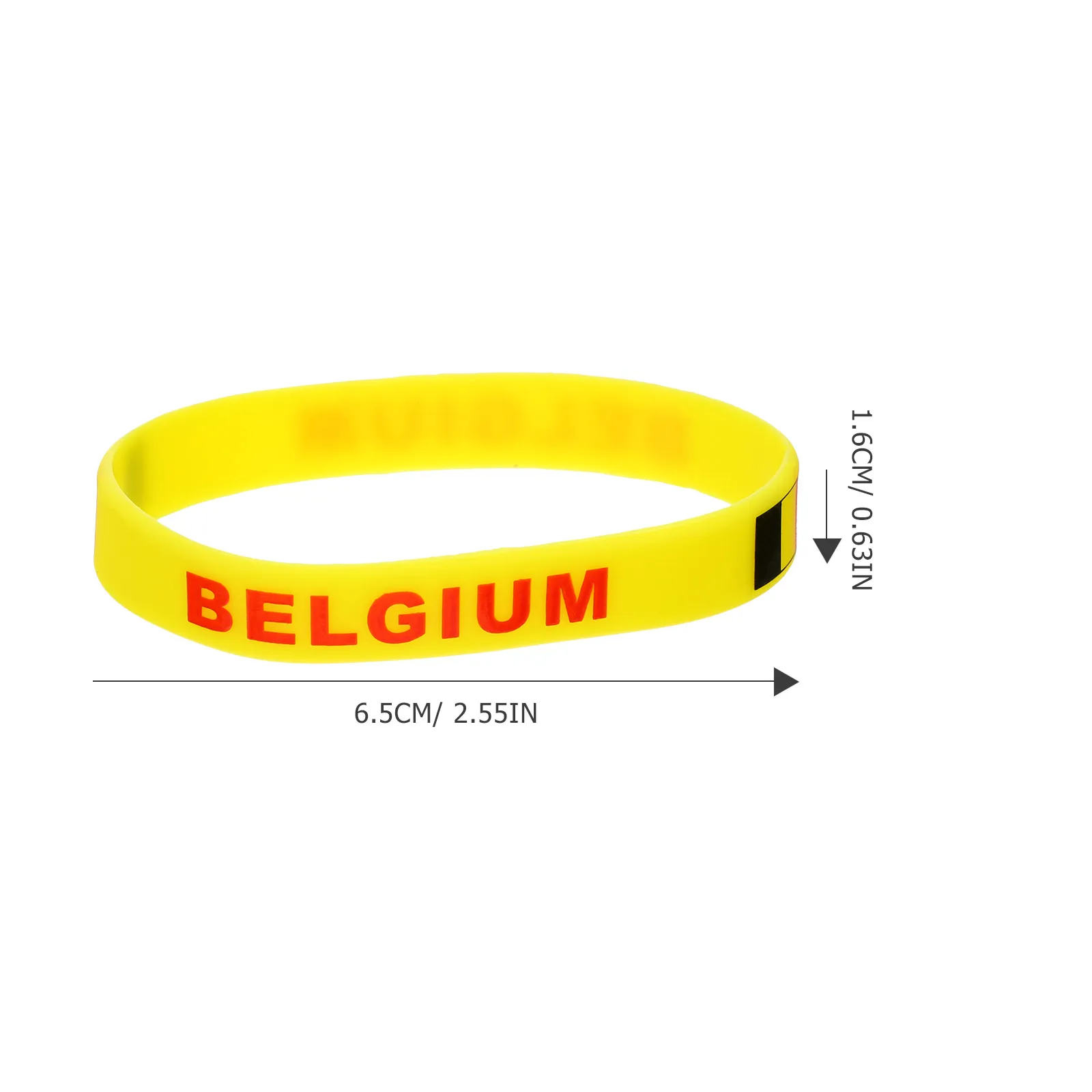 6 pcs Silicone Wristbands Durable Size Fits Most For Football Games International Country Flag Symbolic Cheering 
6 pcs Silicone Wristbands Durable Size Fits Most For Football Games International Country Flag Symbolic Cheering