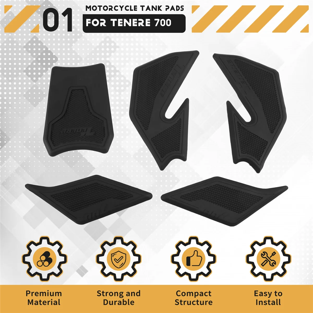 NEW_TENERE Аксессуары для мотоциклов, накладки на бак для Yamaha Tenere 700 2025-
NEW_TENERE Аксессуары для мотоциклов, накладки на бак для Yamaha Tenere 700 2025-