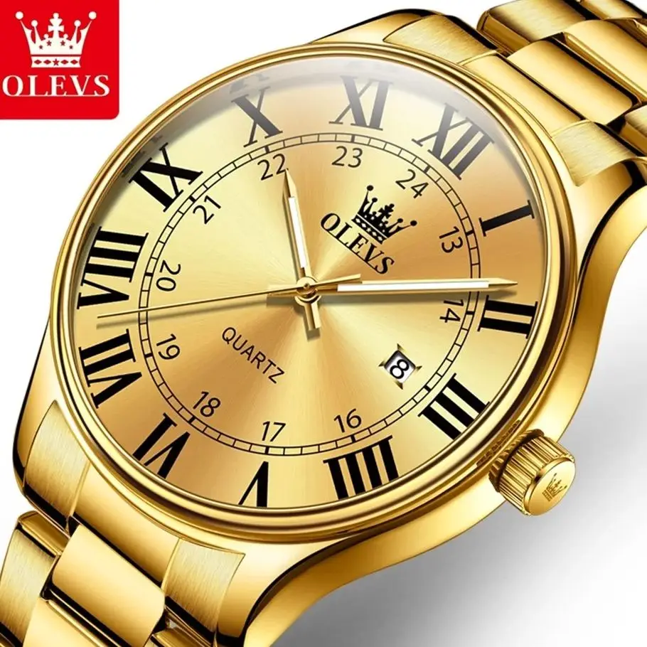 OLEVS 2911 Мужские часы Кварцевые часы Многофункциональные деловые часы для мужчин 30 м Водонепроницаемая светящаяся фазовая коробка Оригинальный Reloj
OLEVS 2911 Мужские часы Кварцевые часы Многофункциональные деловые часы для мужчин 30 м Водонепроницаемая светящаяся фазовая коробка Оригинальный Reloj
