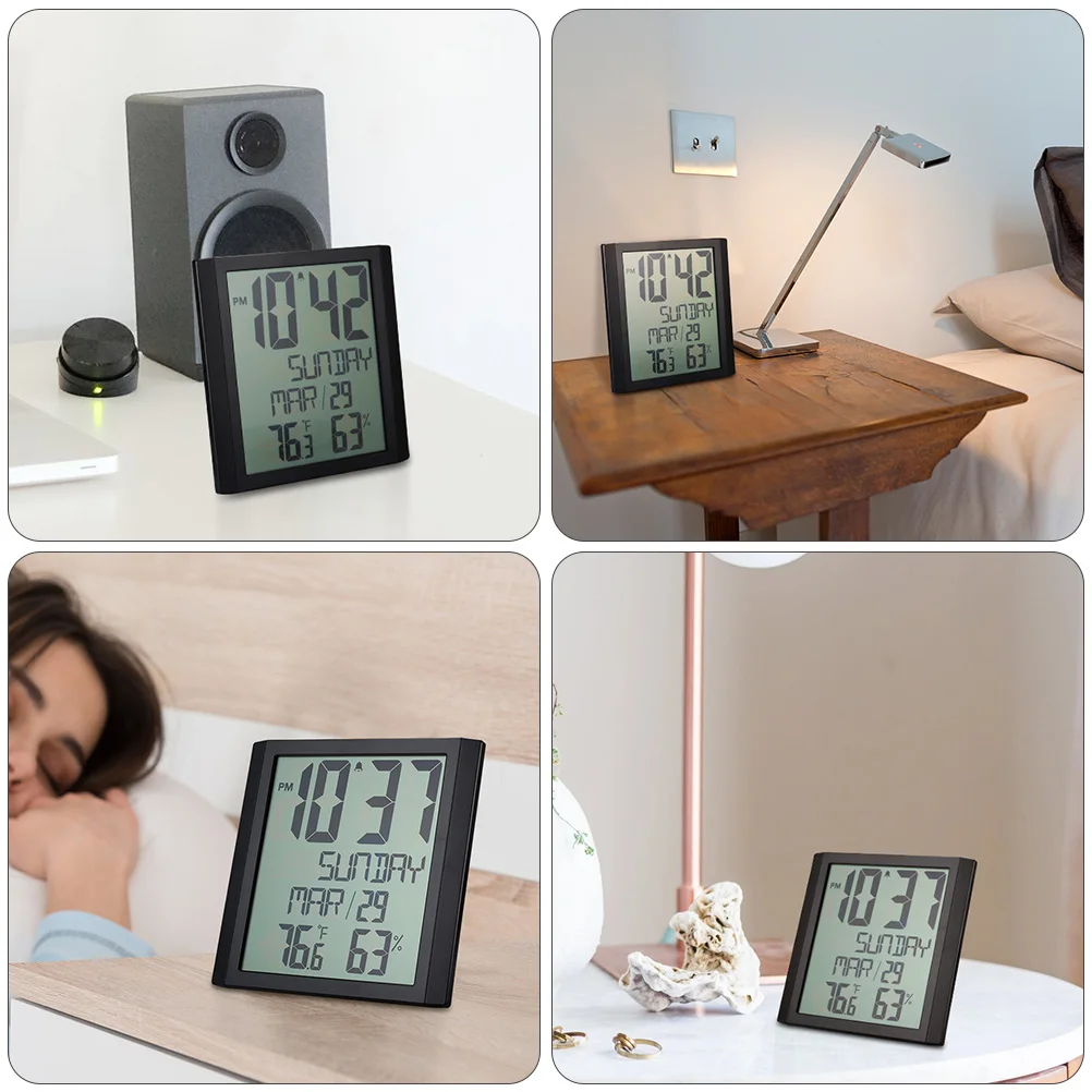 1 pc Large Screen Hanging Calendar Without Black Digital Alarm For Office Lcd Wall Hanging Multipurpose Temperature
1 pc Large Screen Hanging Calendar Without Black Digital Alarm For Office Lcd Wall Hanging Multipurpose Temperature