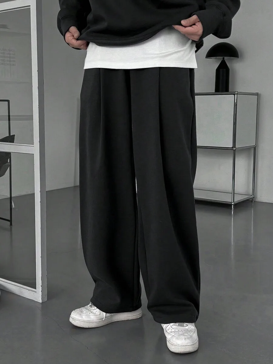 Solid Color Men Autumn Zip-Up Sweatshirt And Pocket Sweatpants Casual Tracksuit Set
Solid Color Men Autumn Zip-Up Sweatshirt And Pocket Sweatpants Casual Tracksuit Set