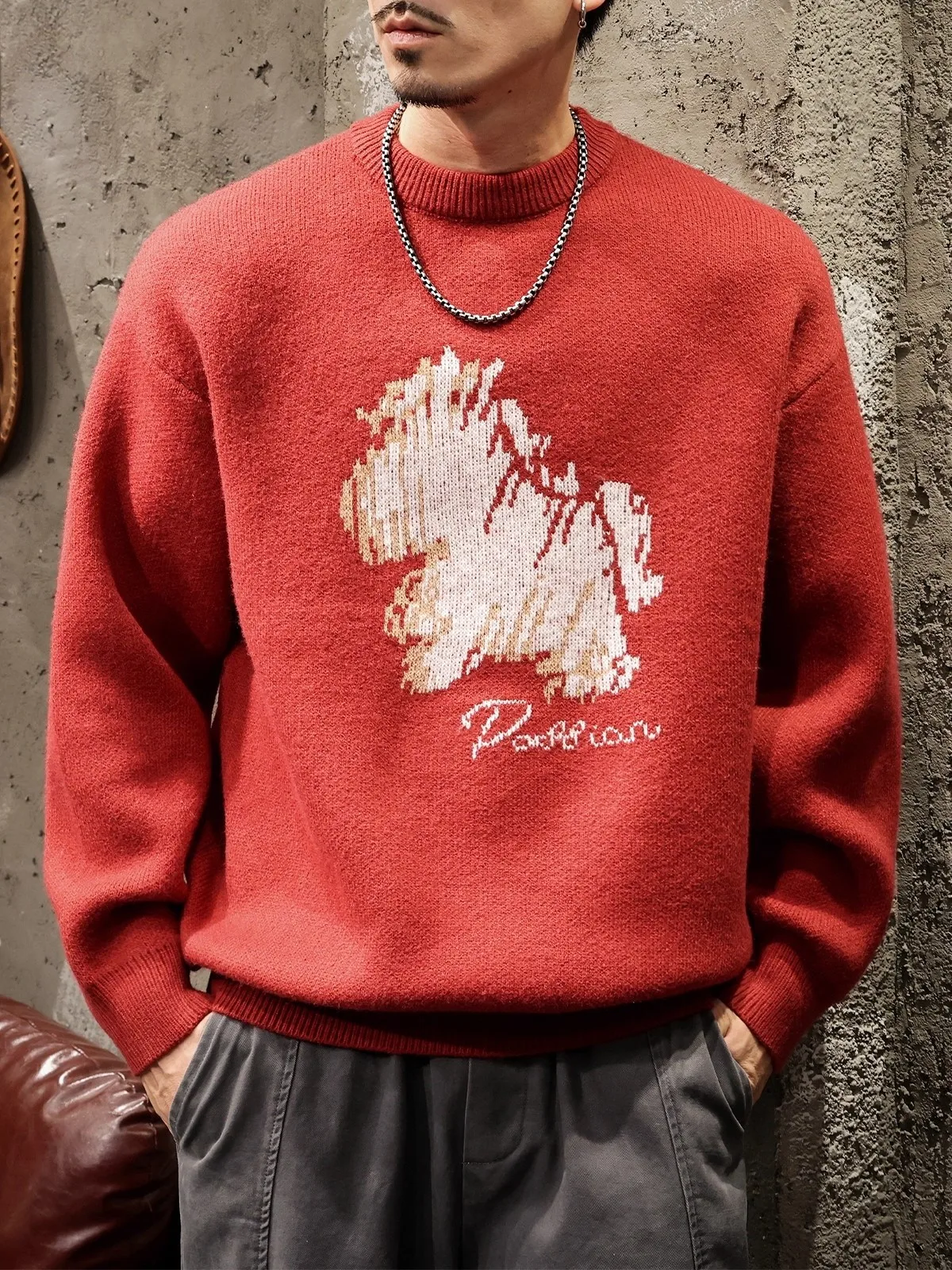 Larger Size Retro American Sle round Ne Knitted Sweater for Men Trendy Brand Lazy Sle Inner Wear Winter Cotton Blend
Larger Size Retro American Sle round Ne Knitted Sweater for Men Trendy Brand Lazy Sle Inner Wear Winter Cotton Blend