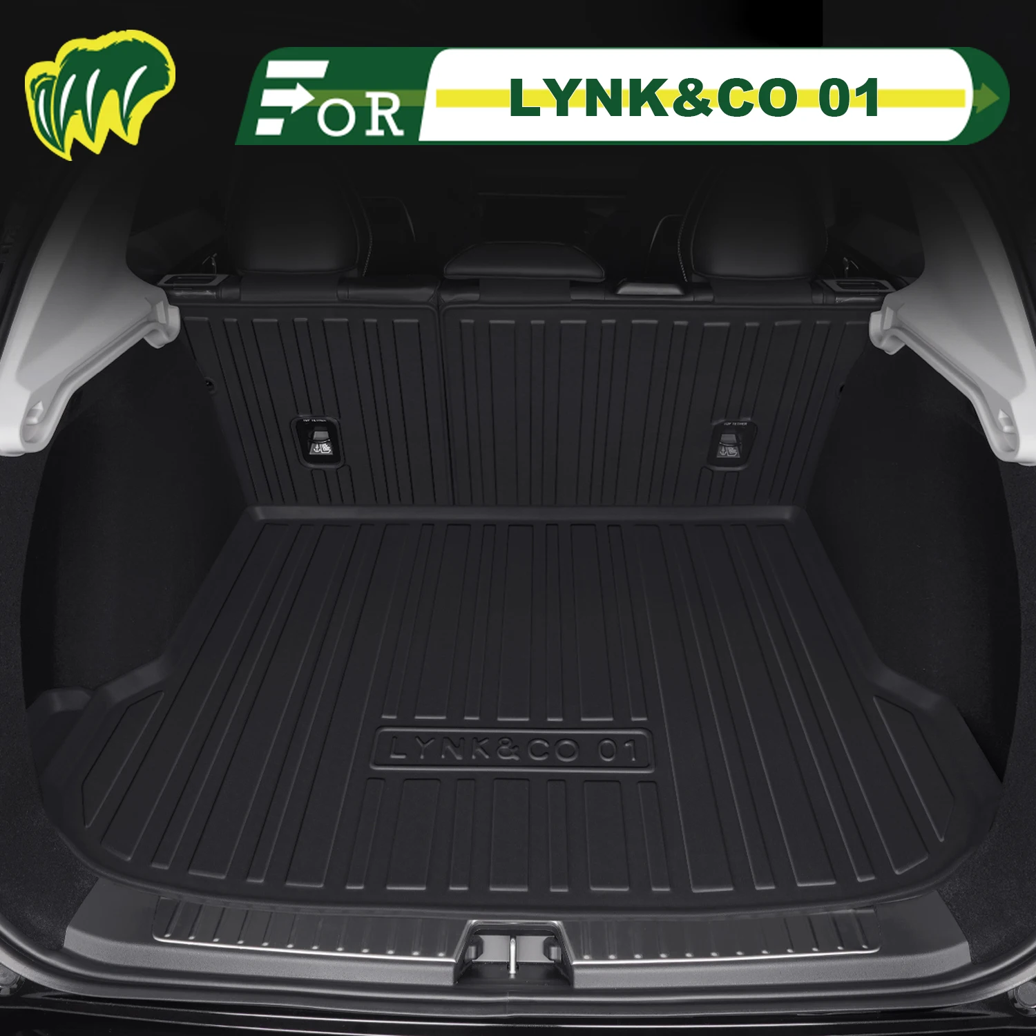 For LYNK&CO 01 EMF 2017-2025 TPE Custom Fit Car Trunk Mat All Season Cargo Mat 3D Shaped Trunk Liner Rear Trunk Protection Mat
For LYNK&CO 01 EMF 2017-2025 TPE Custom Fit Car Trunk Mat All Season Cargo Mat 3D Shaped Trunk Liner Rear Trunk Protection Mat