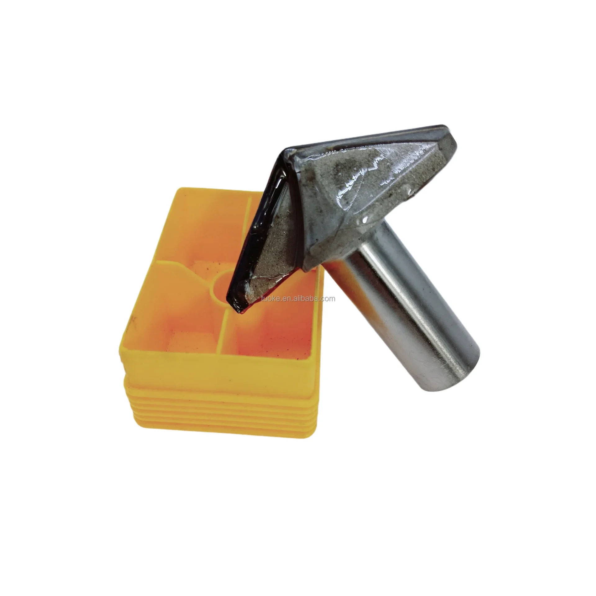 TUOKE TK2147 V-120 Router Bits 12mm Diamond Shank Wood V Type Bit Woodworking Tools for Milling Cutter Drill Bits
TUOKE TK2147 V-120 Router Bits 12mm Diamond Shank Wood V Type Bit Woodworking Tools for Milling Cutter Drill Bits