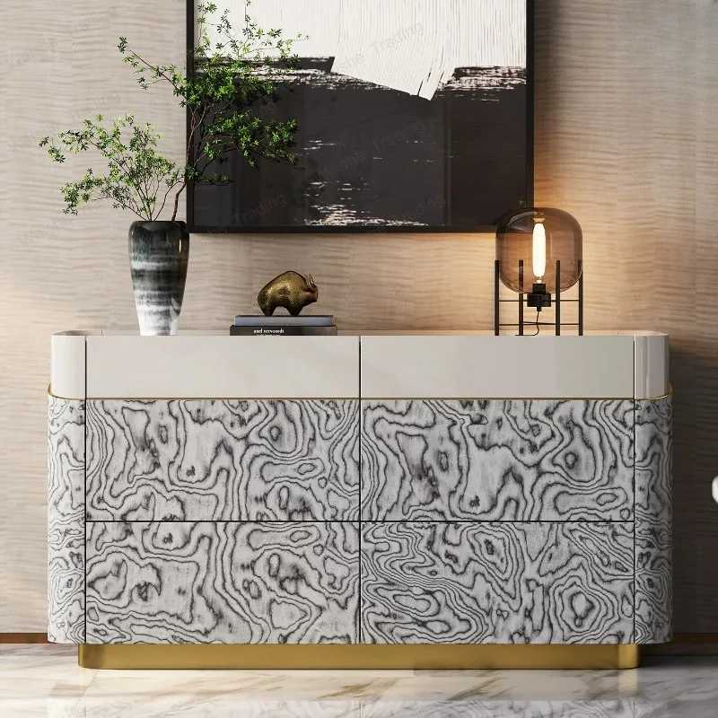 Premium light luxury chest Italian paint marble dining side cabinet bedroom bedside drawer storage cabinet side cabinet
Premium light luxury chest Italian paint marble dining side cabinet bedroom bedside drawer storage cabinet side cabinet