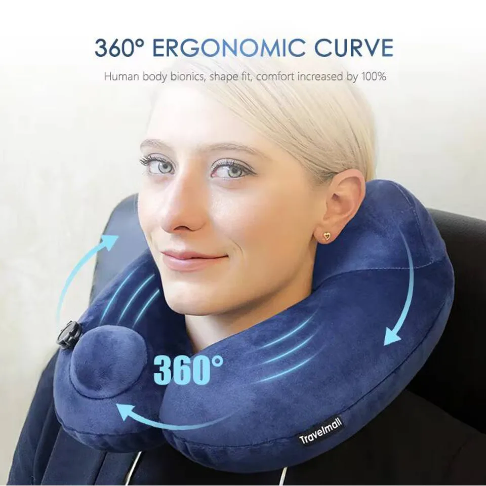 U-shaped Portable Foldable Inflatable Travel Pillow Neck Pillow For Car And Home Use Detachable Washable Multifunctional
U-shaped Portable Foldable Inflatable Travel Pillow Neck Pillow For Car And Home Use Detachable Washable Multifunctional
