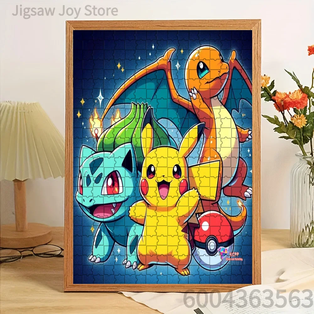 Paper Jigsaw Puzzle Pikachu Bulbasaur Charmander Sparkle Style Artwork Brain Teaser
Paper Jigsaw Puzzle Pikachu Bulbasaur Charmander Sparkle Style Artwork Brain Teaser