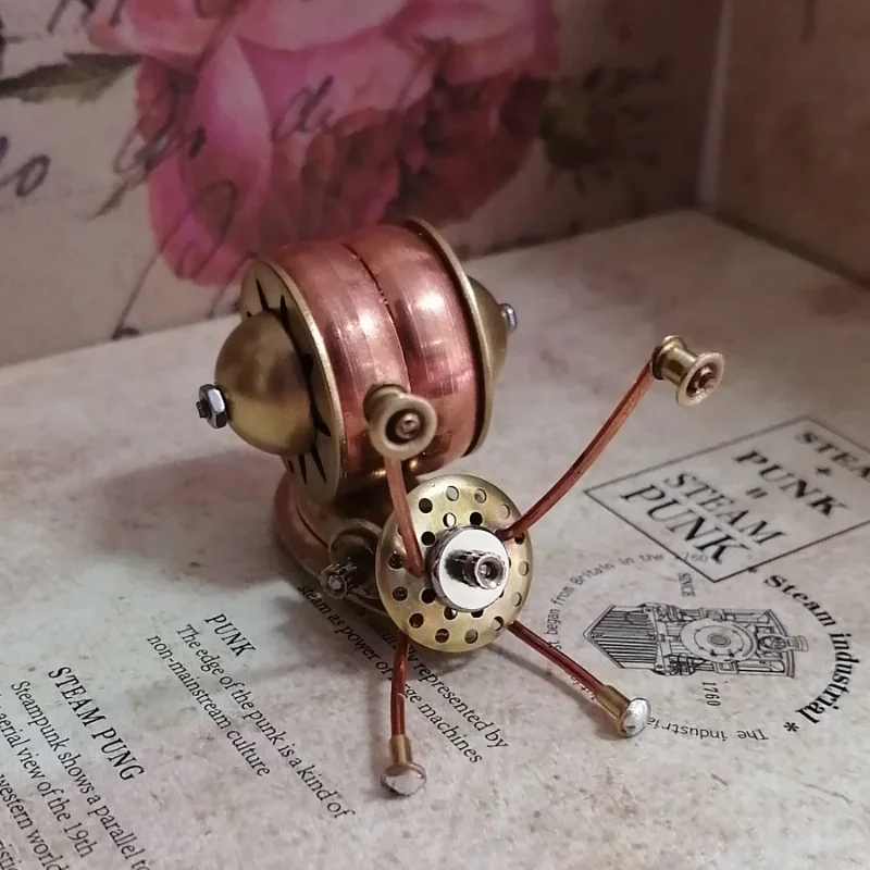 Sunchamo Steampunk Mechanical Insects Cute Little Snails Handmade All-metal Small Craft Creative Ornaments Home Accessories Gift
Sunchamo Steampunk Mechanical Insects Cute Little Snails Handmade All-metal Small Craft Creative Ornaments Home Accessories Gift